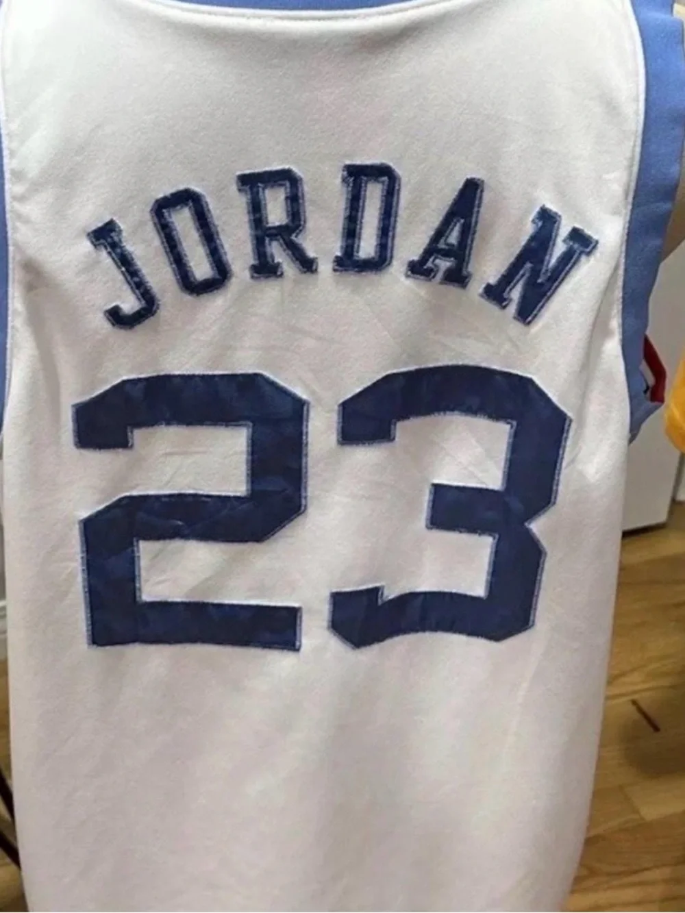 Vintage Michael Jordan North Carolina/Team USA Olympics Reversible Jersey Men XL